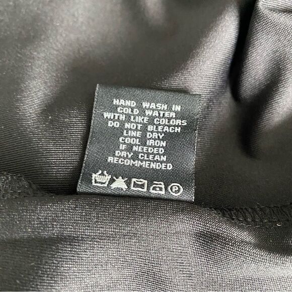 Vertigo Black Sleeveless Dress Embellished Mesh Feathers SZ 10 - Picture 12 of 13